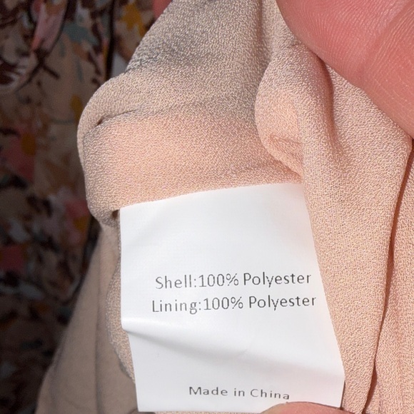 Chic Floral Print Mini Dress - Picture 10 of 10